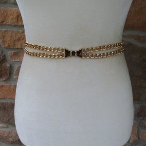 Kate Spade Gold Bow Metal Chain Belt